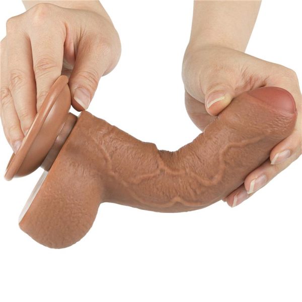 Dildo Sliding Sking 7 Marrón - imagen 3