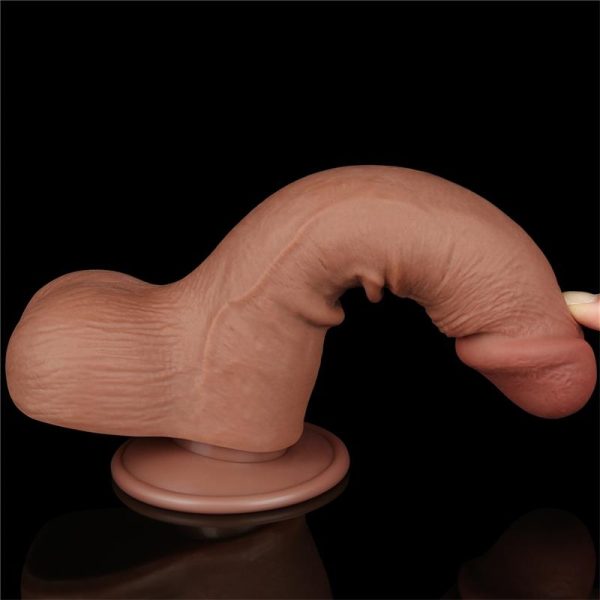 Dildo Sliding Skin 7.5 Marrón - imagen 7