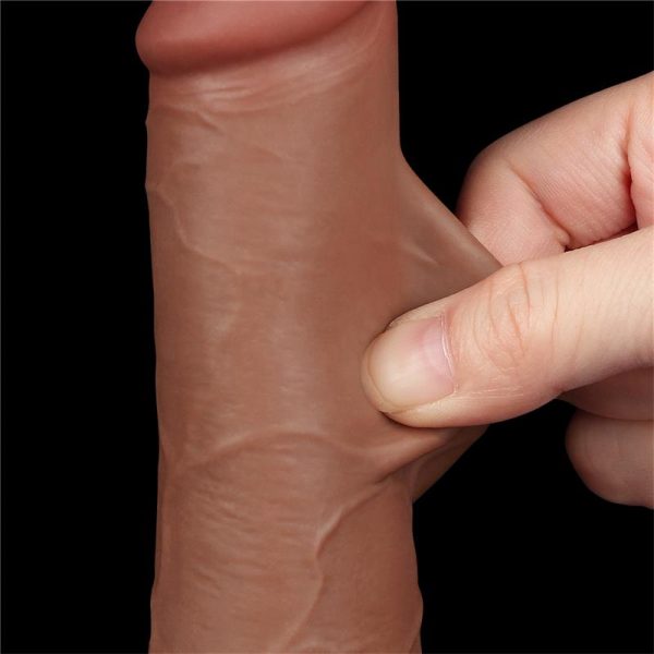 Dildo Sliding Skin 7.5 Marron - imagen 8