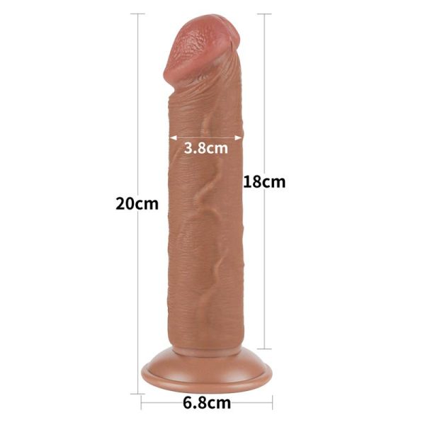 Dildo Sliding Skin 8 Marrón - imagen 12