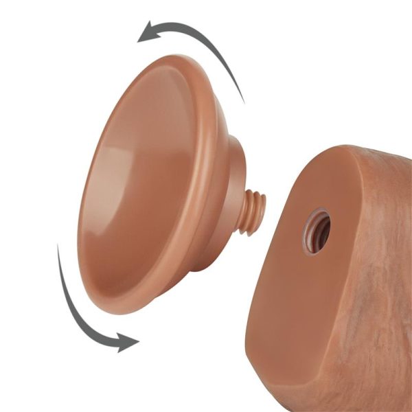 Dildo Sliding Skin 8 Marrón - imagen 10