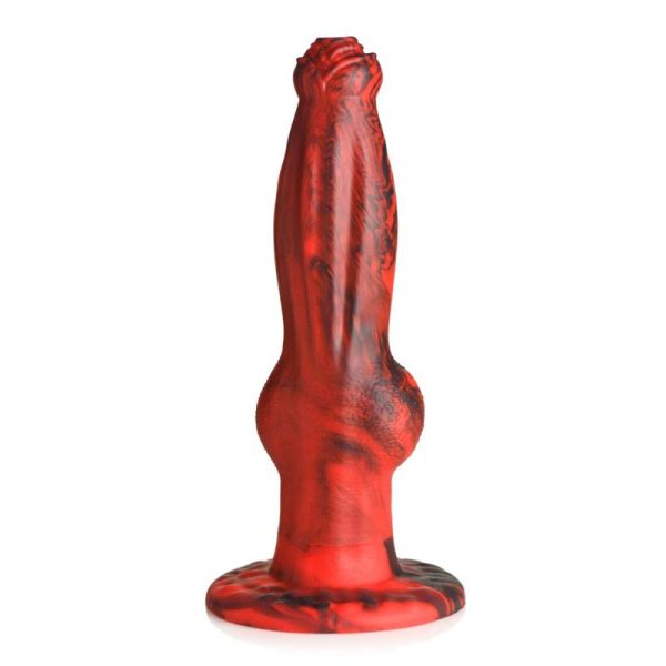 Dildo con Vibración y Thrusting Hel-Wolf - imagen 4