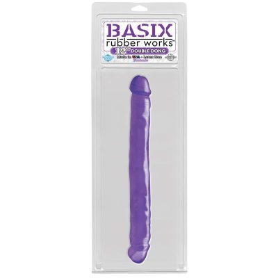 Basix Rubber Works 30,5 cm Doble Verga - Color Púrpura