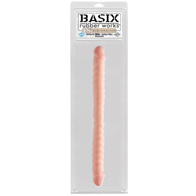 Basix Rubber Works 45,7 cm Doble Verga - Color Natural