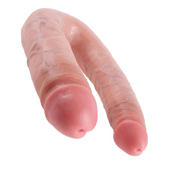 King Cock Pene Doble Penetración Grande - Color Natural - imagen 3