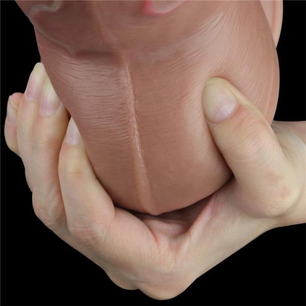 Dildo Doble Capa Silicona Platinum 7 - imagen 3