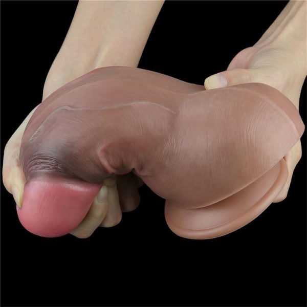 Dildo Doble Capa Silicona Platinum 7 - imagen 6