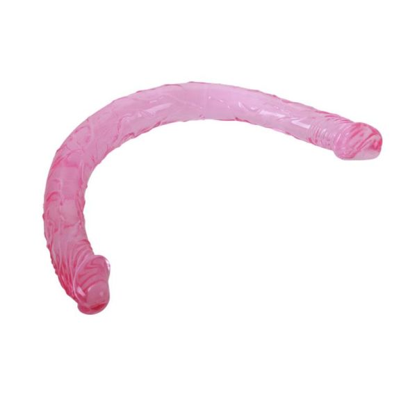 Dildo Doble Color Rosa 44 cm - imagen 2