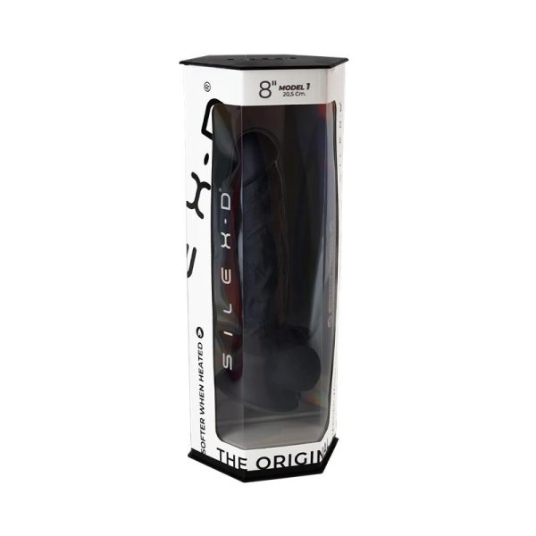 Dildo Dual Density Mod. 1 - 8 Negro - imagen 5