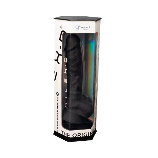 Dildo Dual Density Mod. 1 - 9 Negro - imagen 4