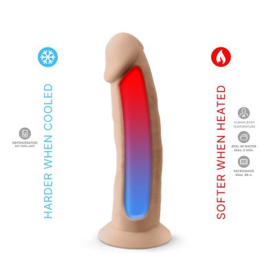 Dildo Dual Density Mod. 2 - 7.5 Natural