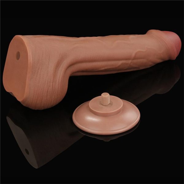 Dildo Dual Density Piel Desizante 11.5 - imagen 2