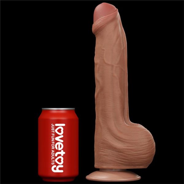 Dildo Dual Density Piel Desizante 11.5 - imagen 5