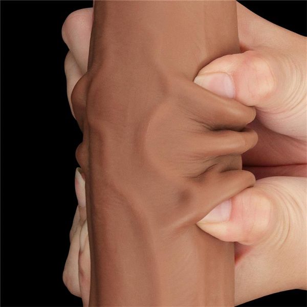Dildo Dual Density Piel Desizante 11.5 - imagen 8