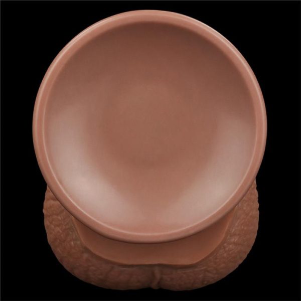 Dildo Dual Density Piel Deslizante 13.5 - imagen 8