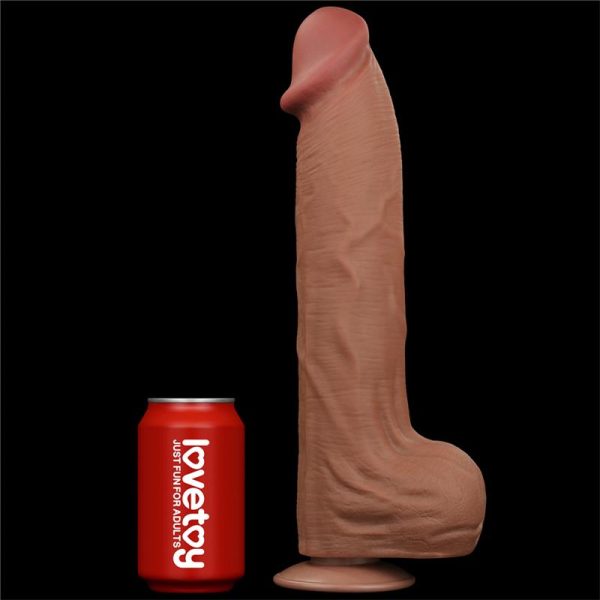 Dildo Dual Density Piel Deslizante 14 - imagen 12