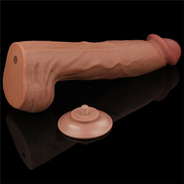 Dildo Dual Density Piel Deslizante 14 - imagen 14