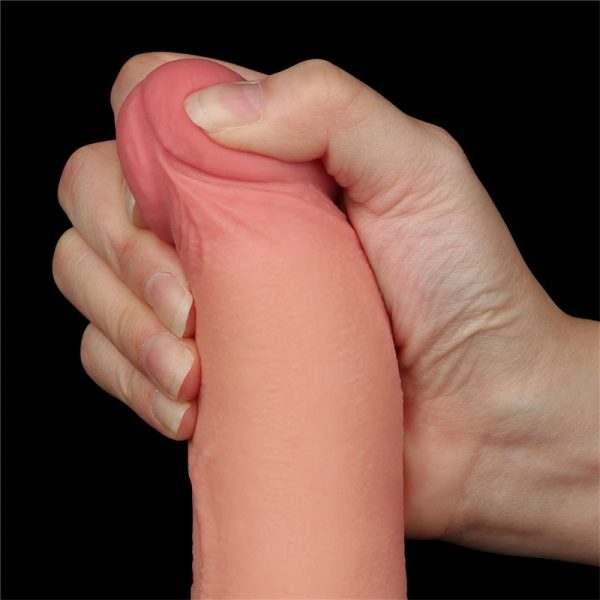 Dildo Dual Density Piel Deslizante 8.5 - imagen 9