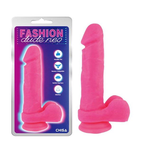 Dildo Dual Density Rosa 8.2 - imagen 4