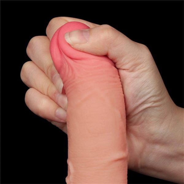 Dildo Dual Layer Piel Deslizante 7.5 - imagen 6