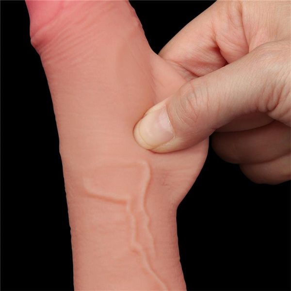 Dildo Dual Layer Piel Deslizante 7.5 - imagen 7