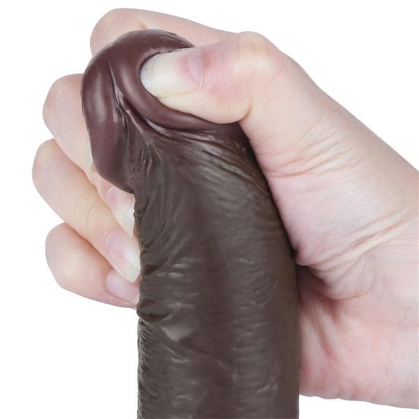 Dildo Dual Layer Piel Deslizante 7.5 - imagen 3