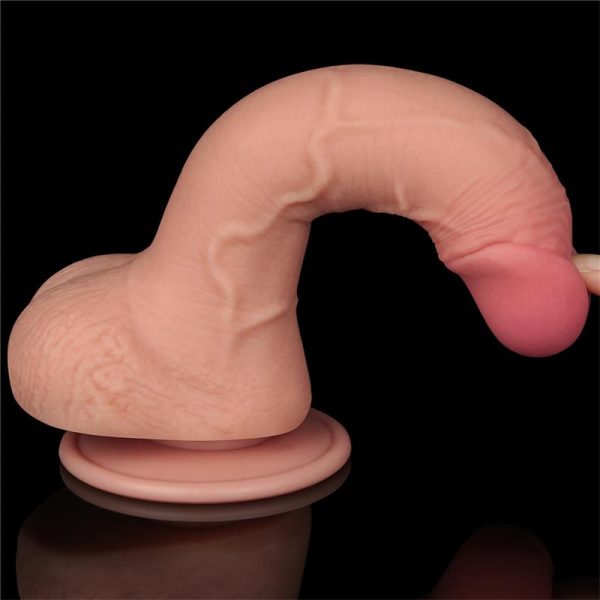 Dildo Dual Layer Piel Deslizante 7.5 - imagen 8