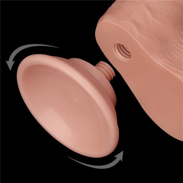 Dildo Dual Layer Piel Deslizante 7.5 - imagen 9