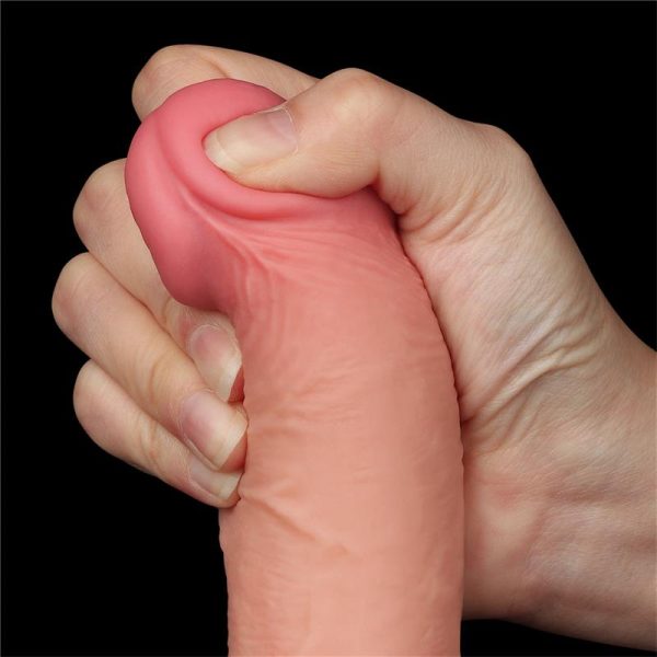 Dildo Dual Layer Piel Deslizante 7.5 - imagen 12