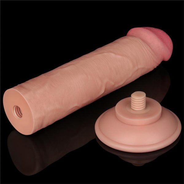 Dildo Dual Layer Piel Deslizante 8 - imagen 4