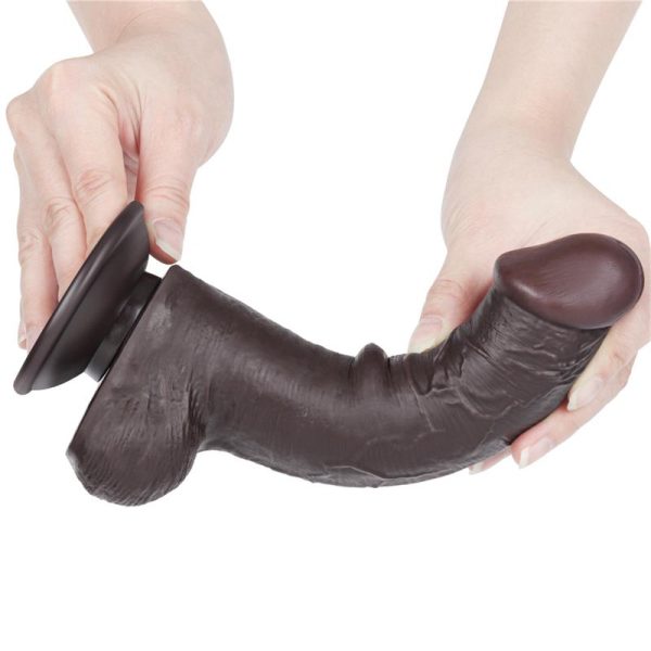 Dildo Dual Layer Piel Deslizante 8 - imagen 6