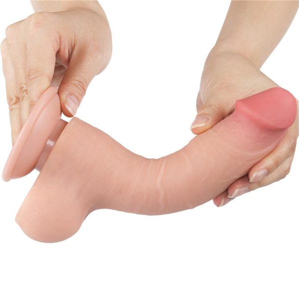Dildo Dual Layer Piel Deslizante 8 - imagen 2