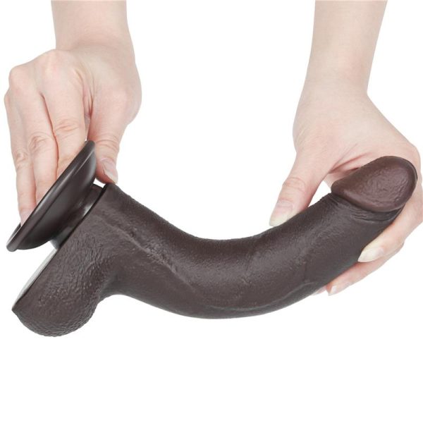 Dildo Dual Layer Piel Deslizante 8.5 - imagen 10