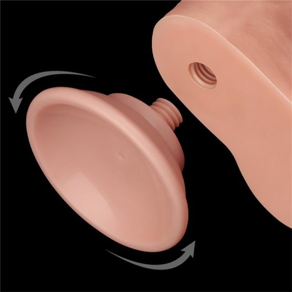 Dildo Dual Layer Piel Deslizante 8.5 - imagen 2