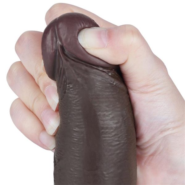 Dildo Dual Layer Piel Deslizante 8.5 - imagen 12