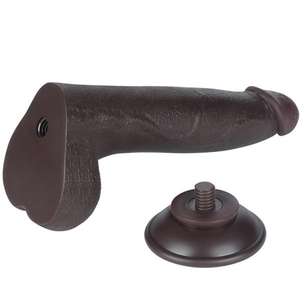 Dildo Dual Layer Piel Deslizante 8.5 - imagen 2