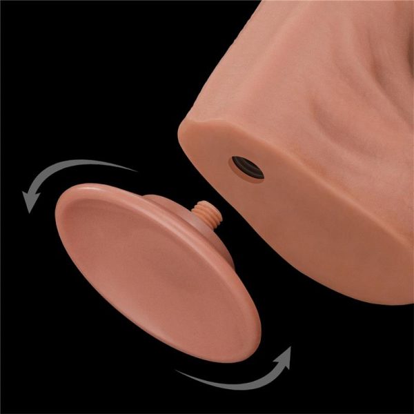 Dildo Dual Layer Piel Retractil 14 - imagen 2