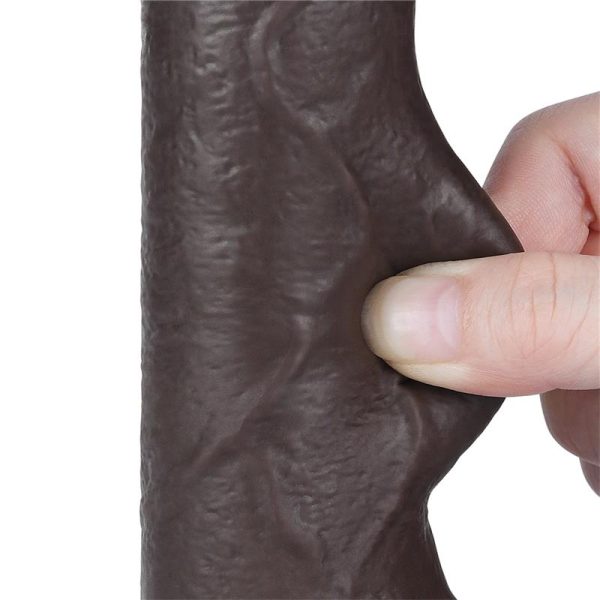 Dildo Dual Layer Piel Retractil 7 - imagen 3