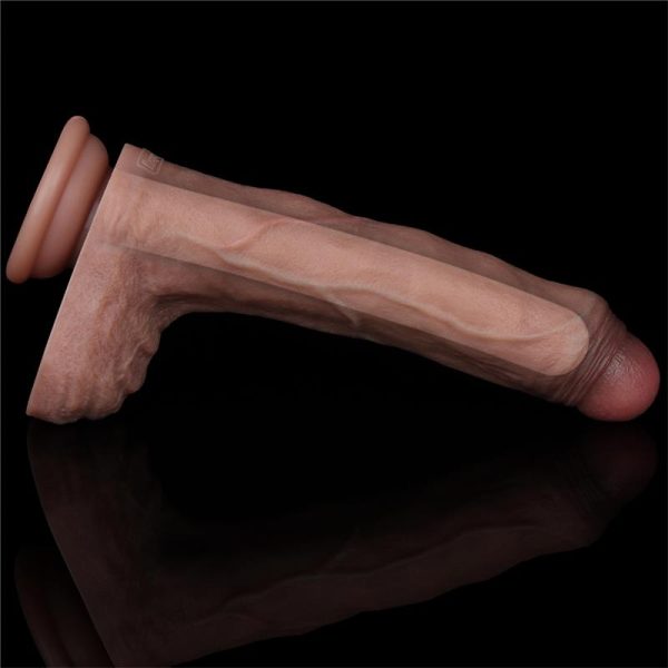 Dildo Dual Layer Silicona 8.5 - imagen 12