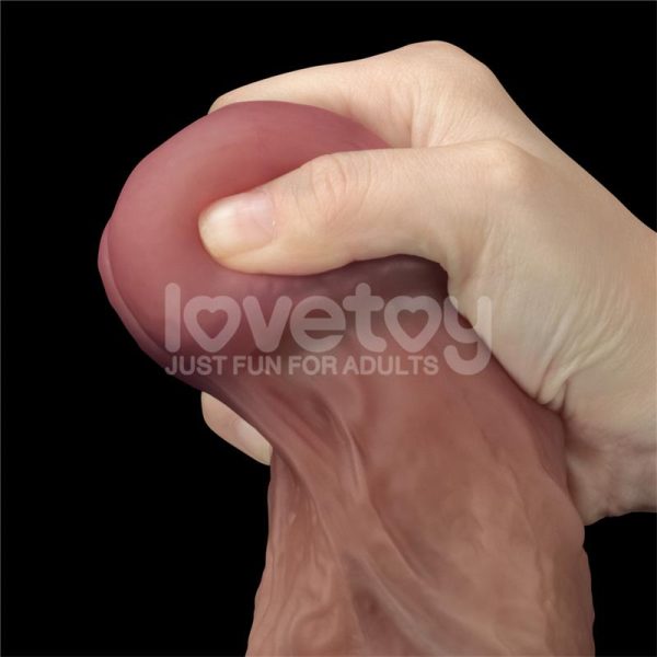 Dildo Dual Layered XXL 10.5 Negro - imagen 11