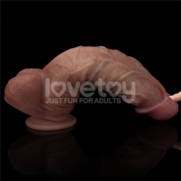 Dildo Dual Layered XXL 10.5 Negro - imagen 7