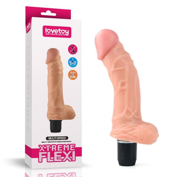 Dildo Flexi 9 con Vibración Natural - imagen 5
