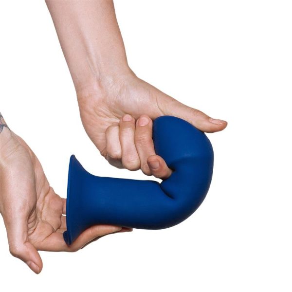 Dildo Hitsens Doble Densidad S01 - 7 Azul - imagen 3