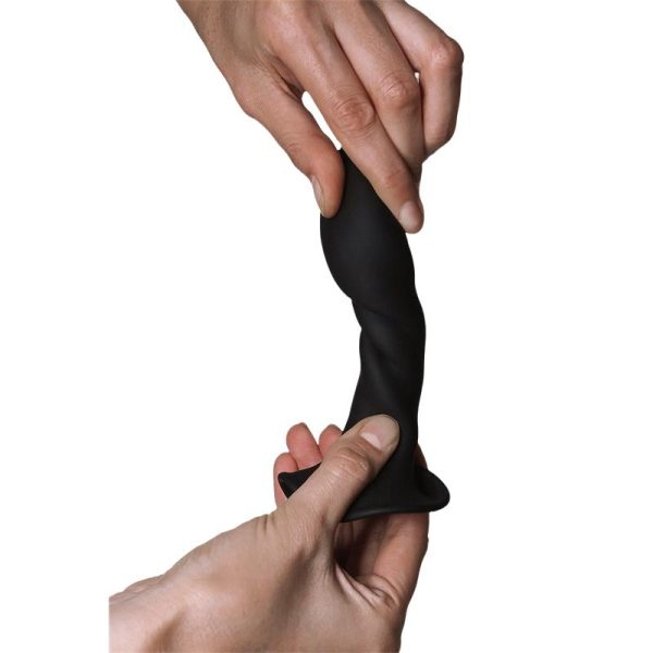 Dildo Hitsens Doble Densidad S05 Negro - imagen 5