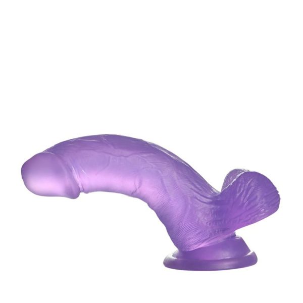 Dildo Jelly Studs 6 Púrpura - imagen 7