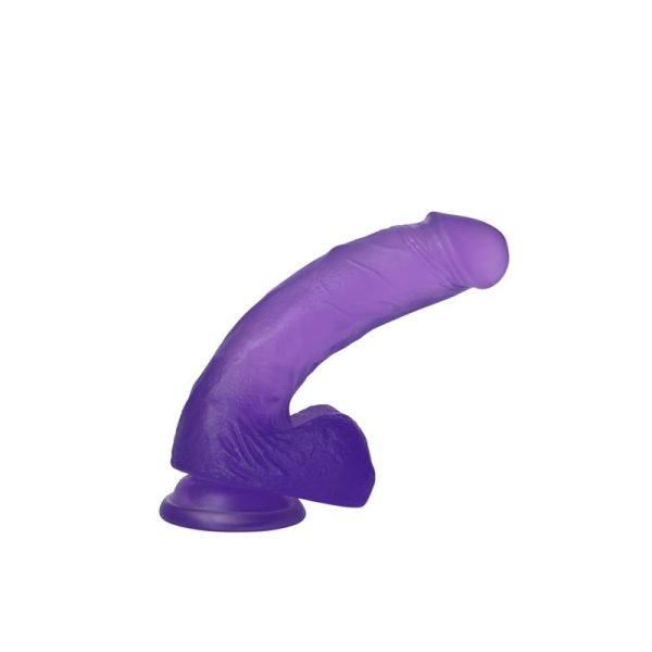 Dildo Jelly Studs 7 Púrpura - imagen 2