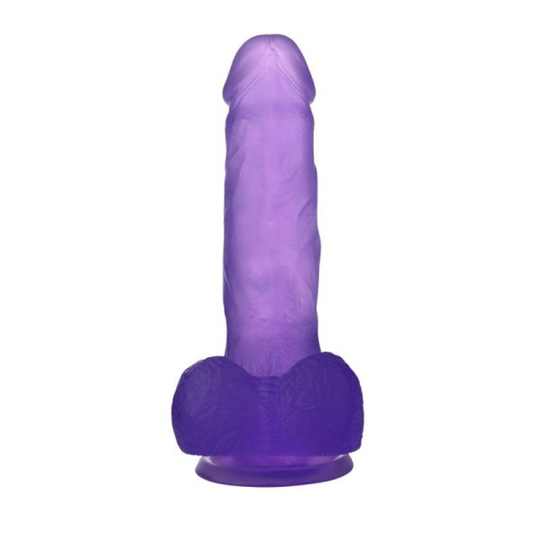 Dildo Jelly Studs 7 Púrpura - imagen 3