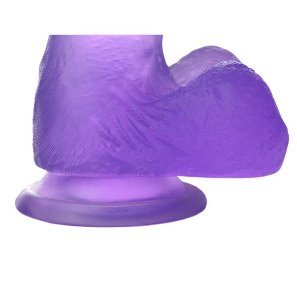 Dildo Jelly Studs 7 Púrpura - imagen 5