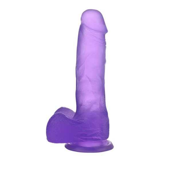 Dildo Jelly Studs 7 Púrpura - imagen 8