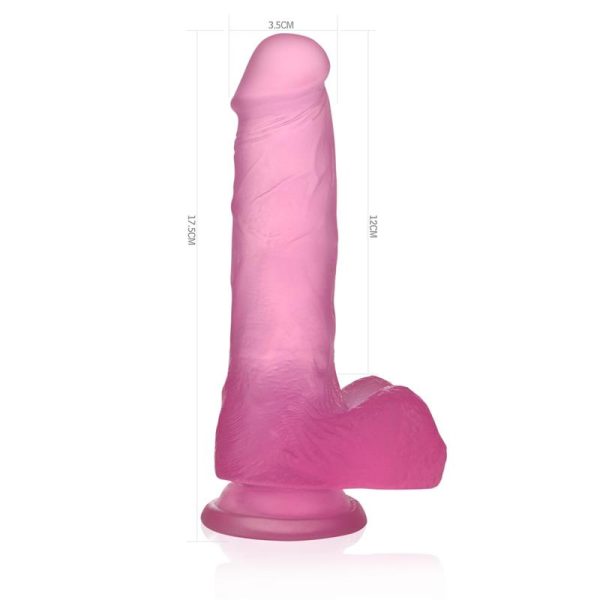 Dildo Jelly Studs 7 Rosa - imagen 5